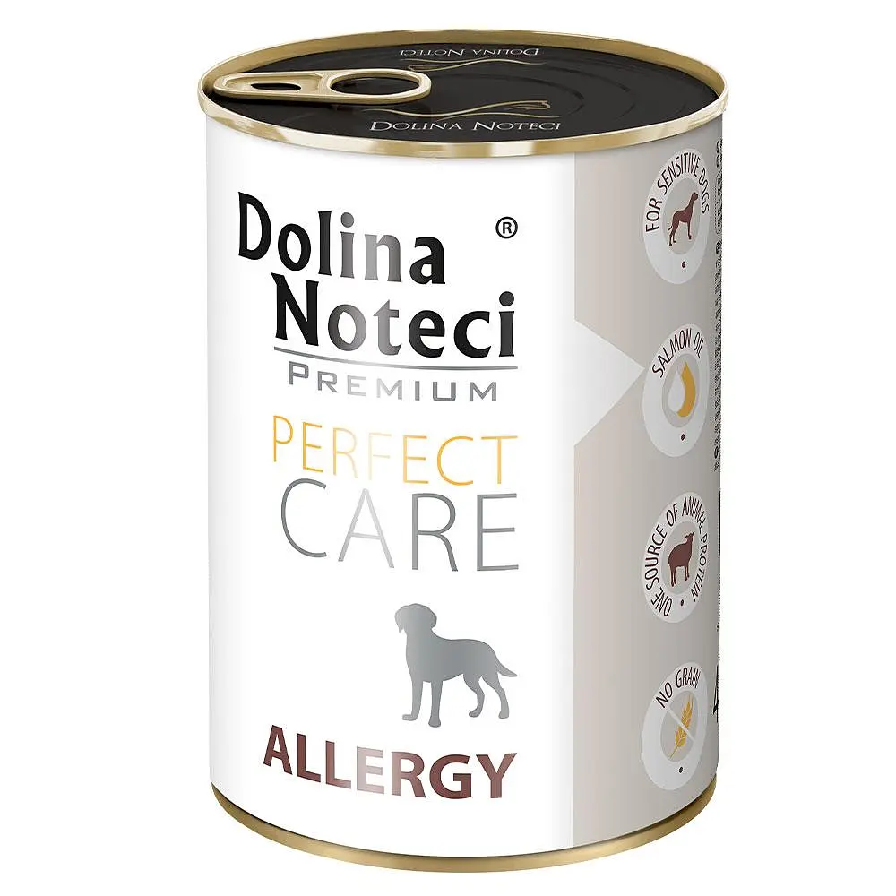 Вологий корм для собак з алергією Dolina Noteci Premium PC Allergy банка 400 г