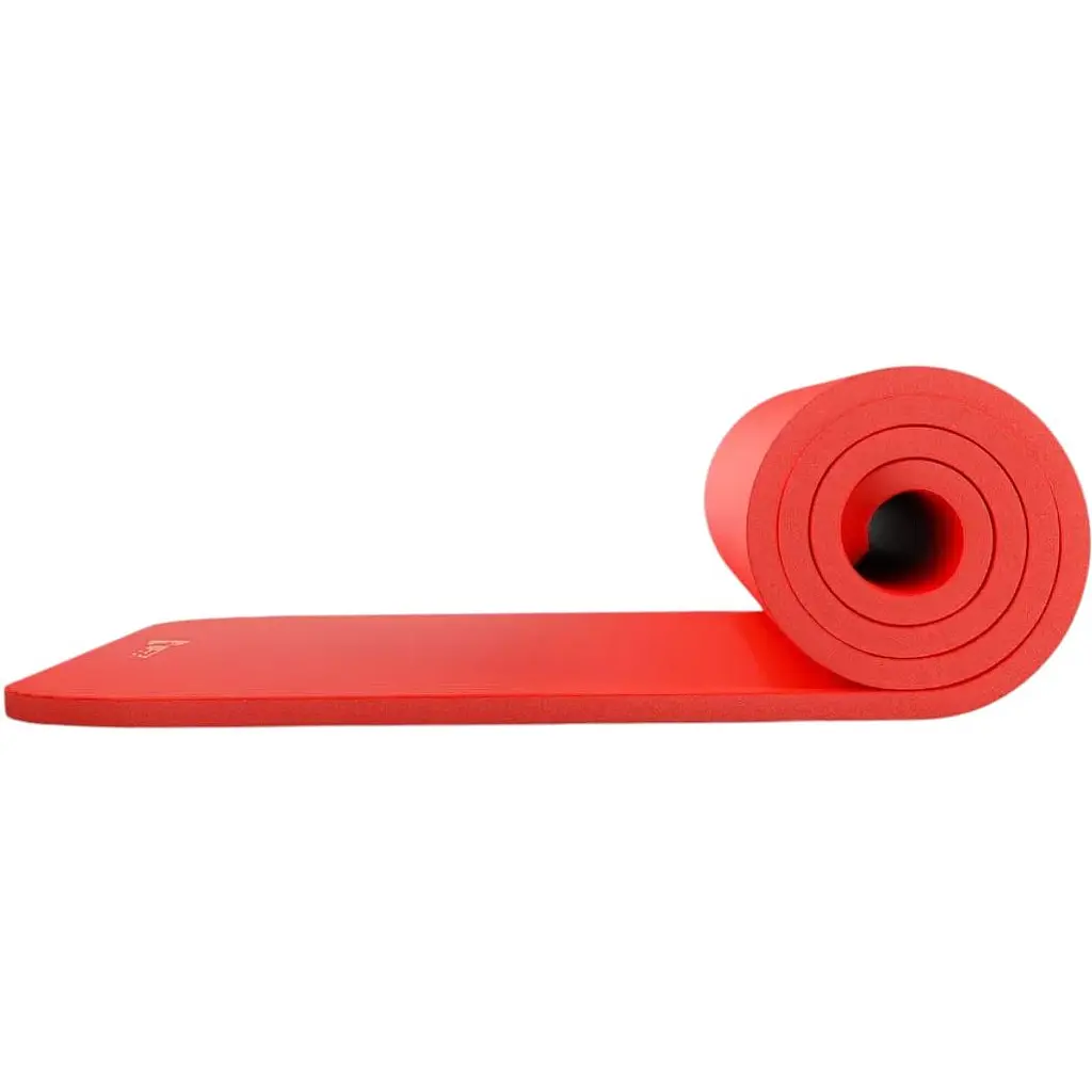 Коврик для йоги Hop-Sport HS-NB015GM NBR 1.5 см ярко-красный - фото 4