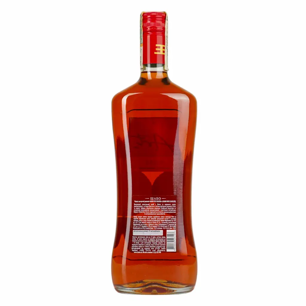 Вермут Shabo Classic Rose, розовый, десертный, 15%,1 л - фото 2