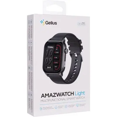 Смарт-годинник Gelius GP-SW015 Amazwatch Light Black (2099901012722) - фото 10