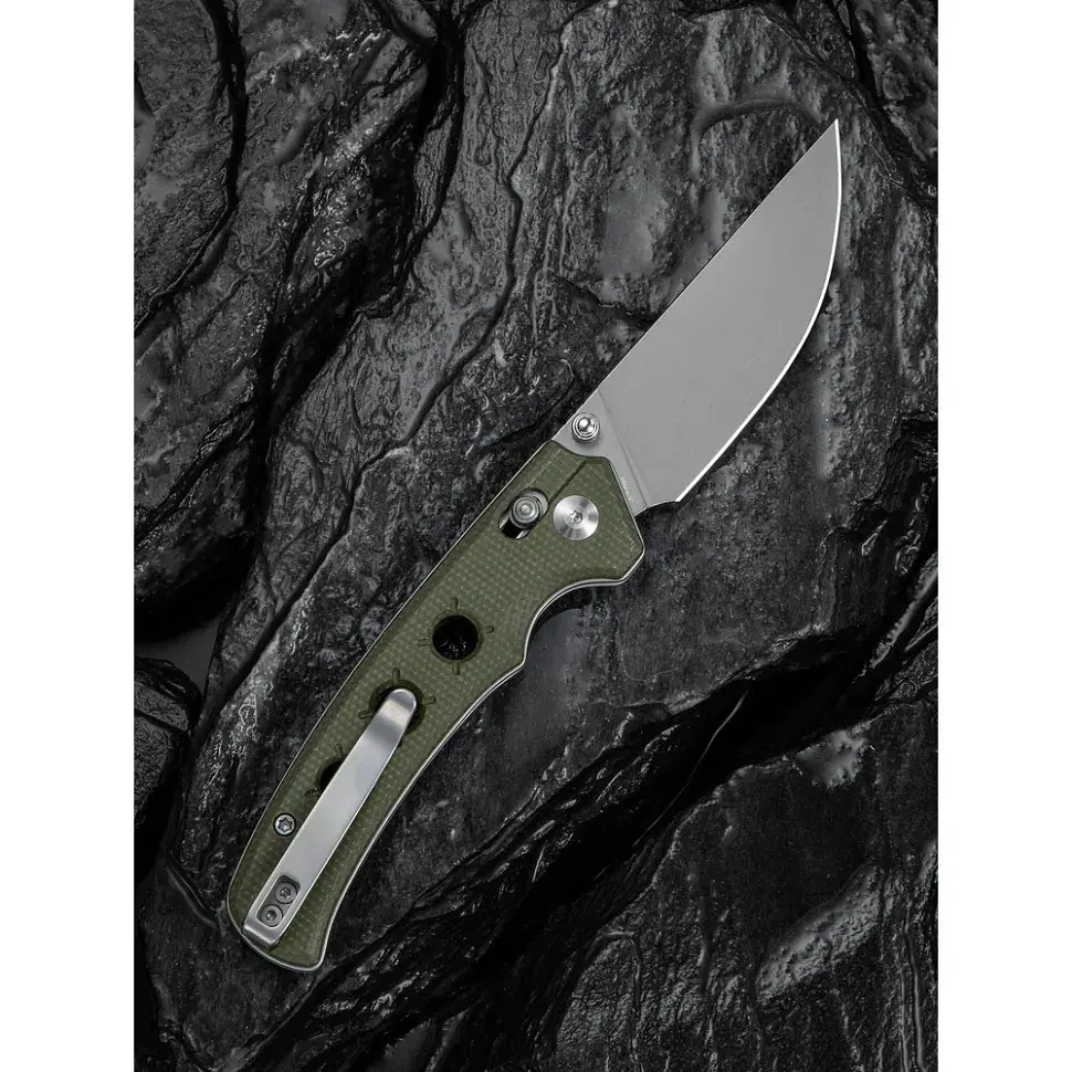 Ніж Civivi Noctis, Green Micarta, Stonewash (C24020C-3) - фото 11