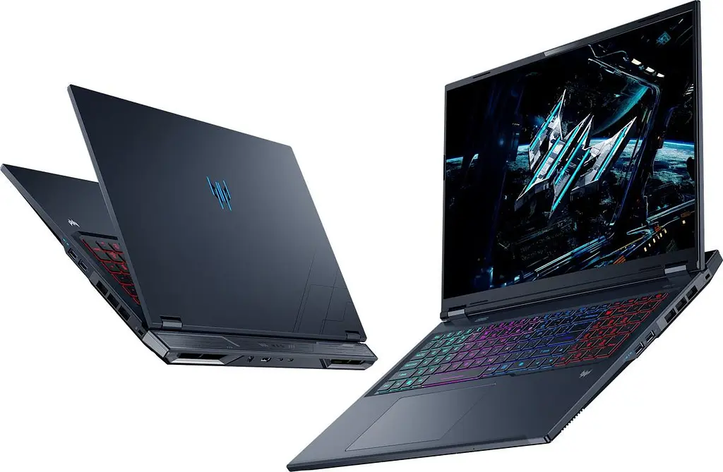 Ноутбук Acer 18 Predator Helios Neo 18 PHN18-72 WQXGA IPS/Intel U9-275HX/32GB/1TB/RTX 5070 8GB/DOS/Black (NH.QVHEU.00A) - фото 9