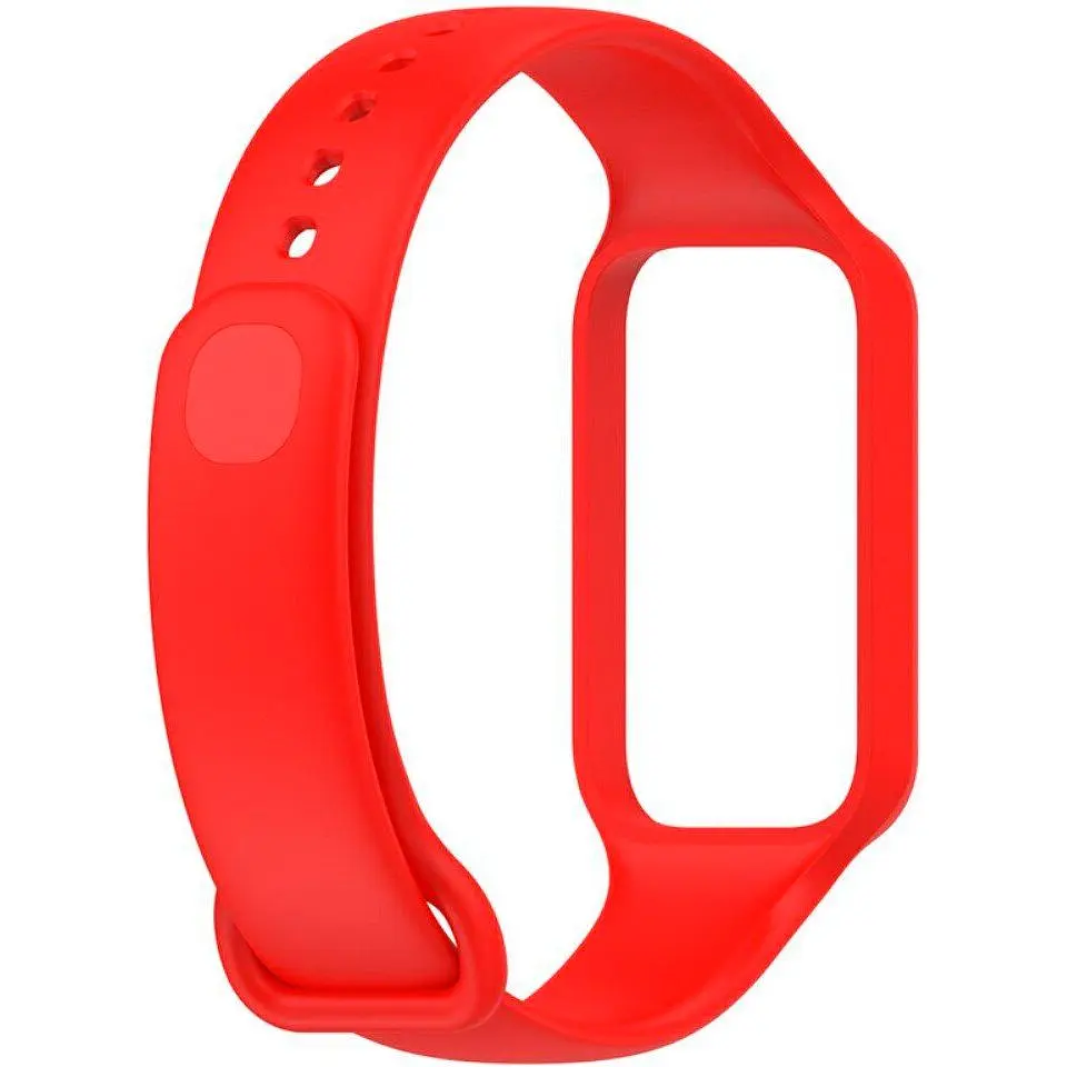 Ремінець ArmorStandart Silicone для Mi Band 8 Active / Redmi Smart Band 2 Red [ARM74003] [103399] - фото 2