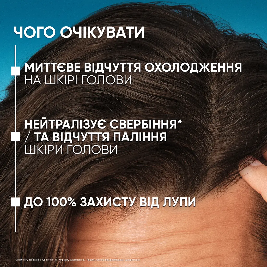 Шампунь Head & Shoulders Проти лупи Свіжість ментолу 625 мл (8006530029339) - фото 7