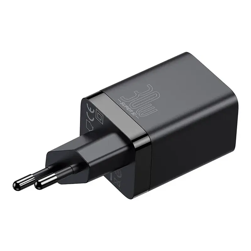 ЗП Baseus Super Si Pro C+U 30W Black (CCSUPP-E01) - фото 4