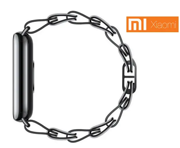 Ремешок для фитнес-браслета Xiaomi Smart Band 8 Chain Strap цепочка черная BHR7298CN - фото 4