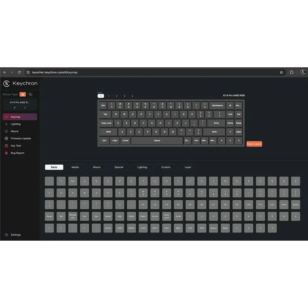 Клавиатура Keychron K10 Pro 100 Key RGB K Pro Banana Black (K10P-B4-UA) [159750] - фото 5
