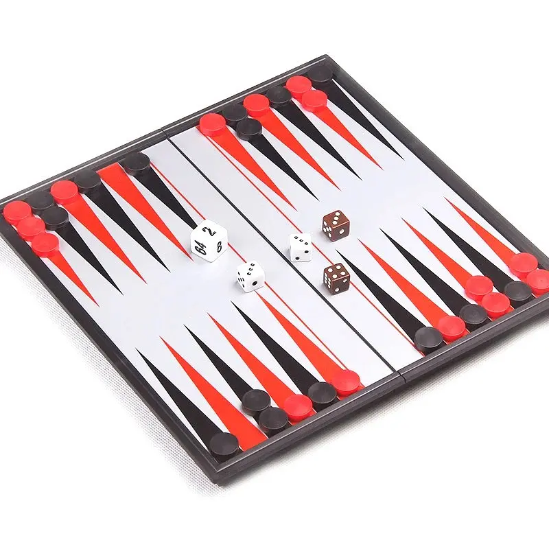 Настольная игра "Нарды магнитные" Magnetic Folding Backgammon UB 3820UB 25x25 см - фото 4