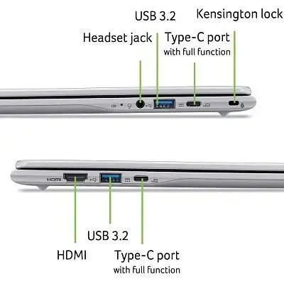 Ноутбук Acer Chromebook CB315-7H (NX.JUVEU.001) - фото 2