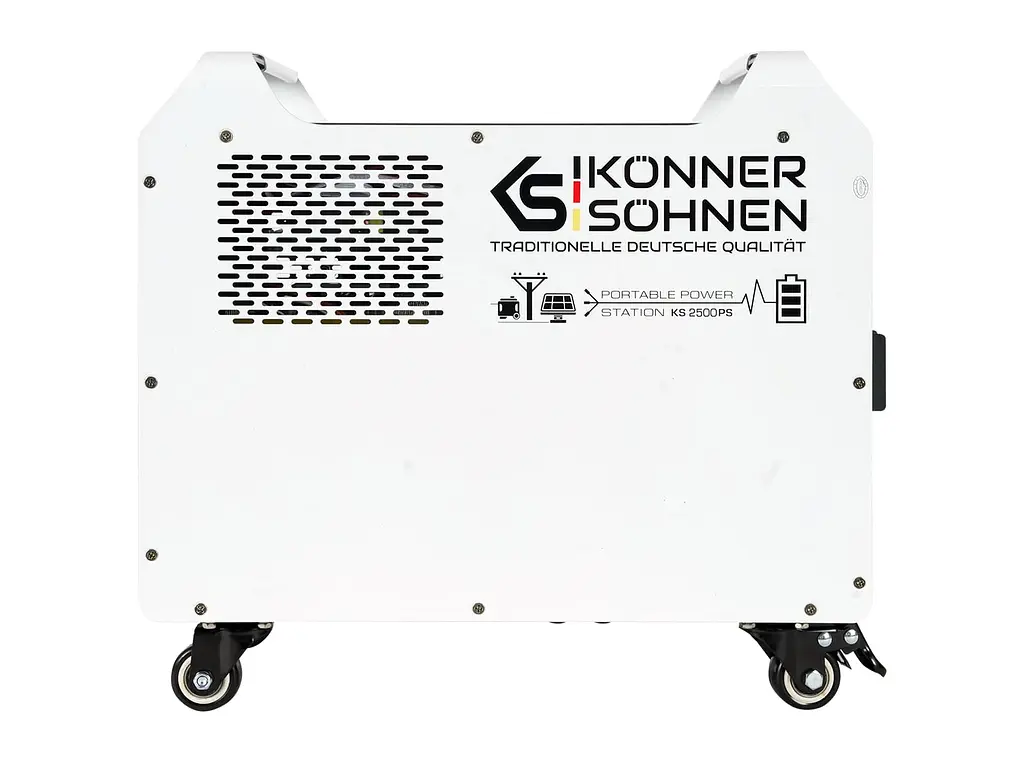 Konner & Sohnen Портативна електростанція KS 2500PS, 2500Вт, 2560 Вт·рік, LifePo4, 31кг - фото 6