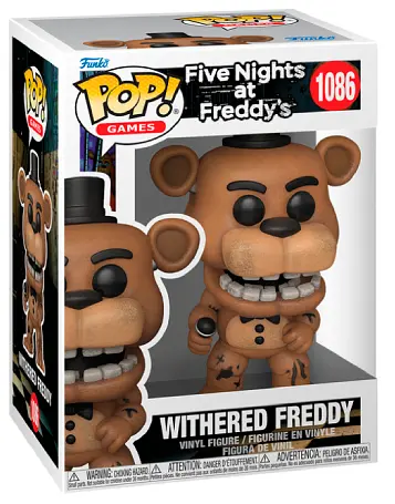 Фігурка Funko Pop Фанко Поп П'ять ночей з Фредді Фредді Five Nights at Freddys Freddy 10см FNAF F 1086 - фото 3