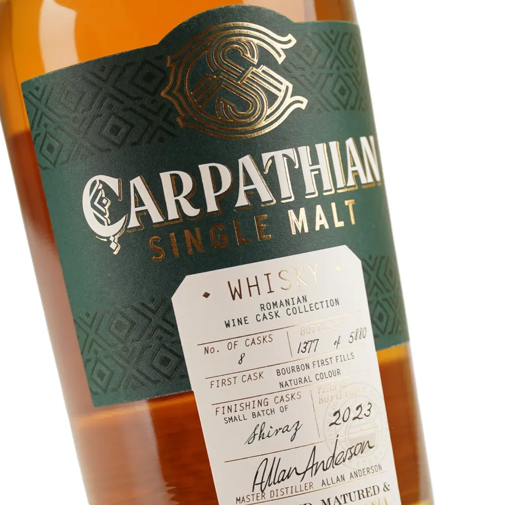 Віскі односолодове Carpathian Shiraz 0.7 л 40% - фото 10