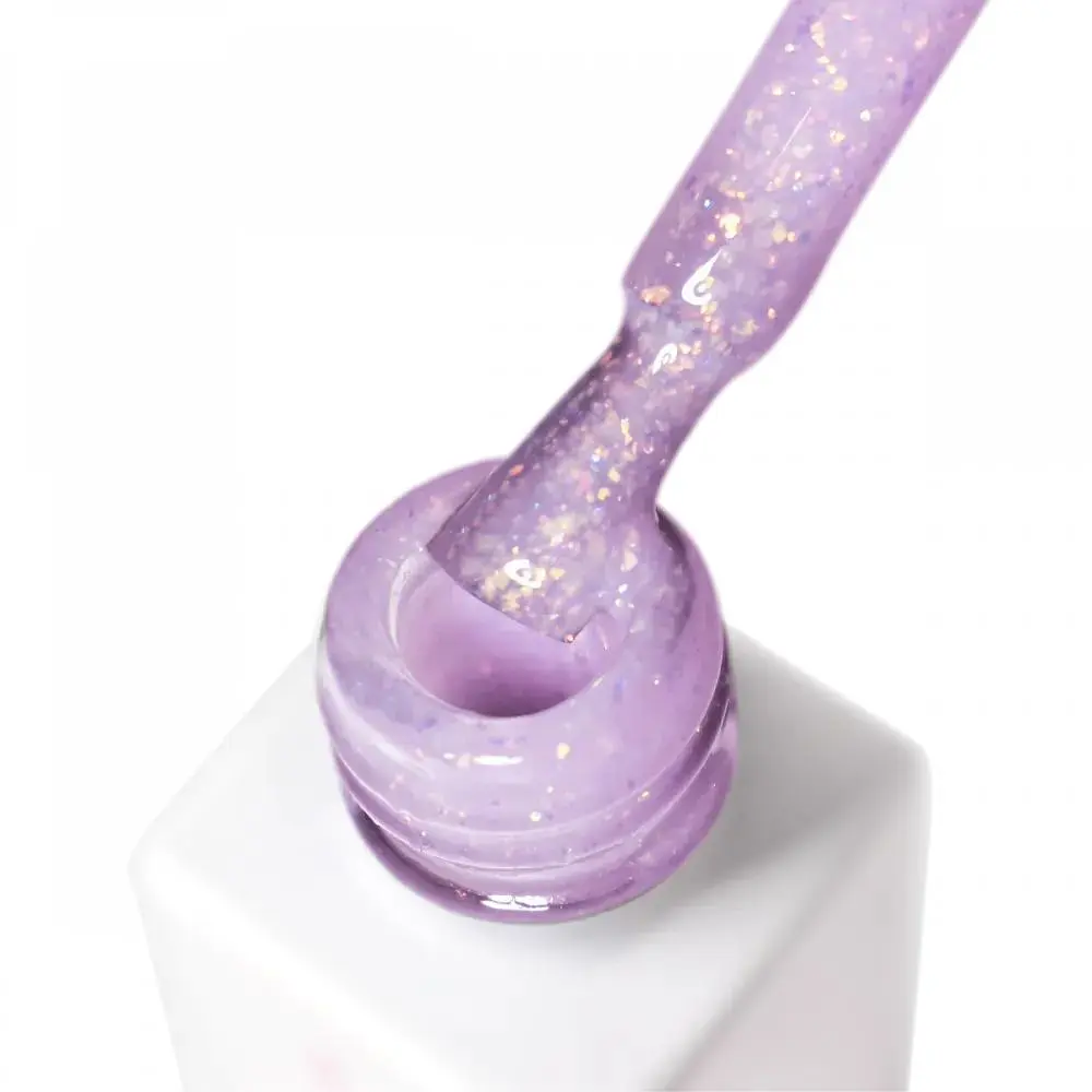 Рідкий гель для укріплення та моделювання PolyLiquid Gel 08 Lavender Bloom фіолетовий JOIA vegan 8 мл - фото 5
