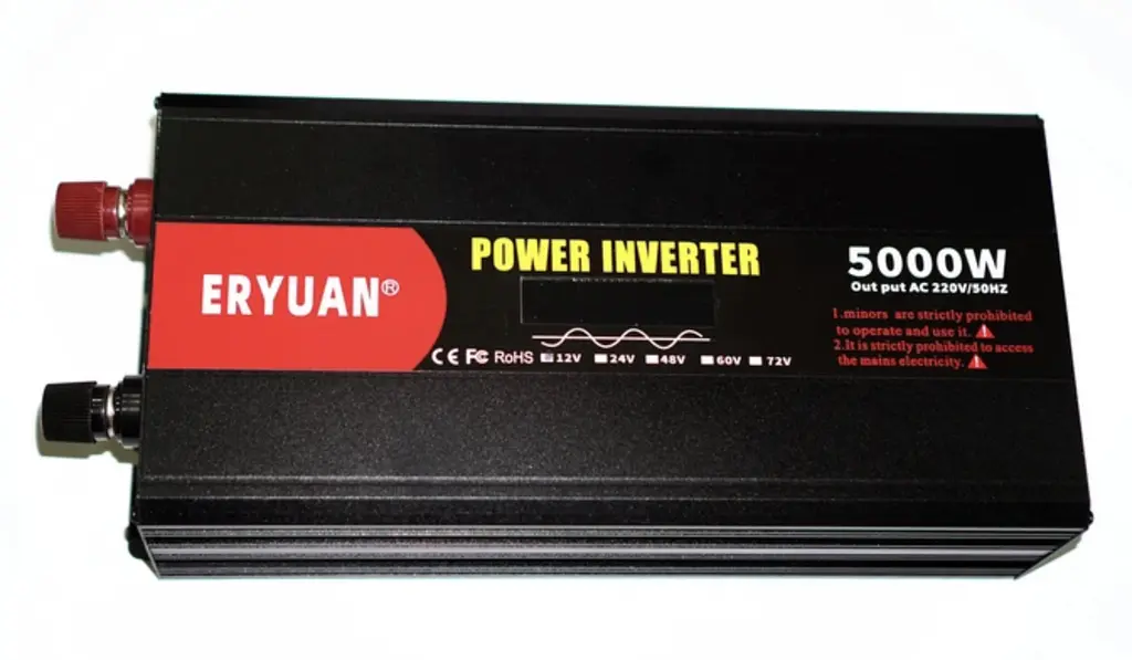 Перетворювач напруги Eryuan 12V → 220V 5000W з LCD і вольтметром ∙ Інвертор 12-220 чистий синус Eryuan 5000 Вт - фото 4