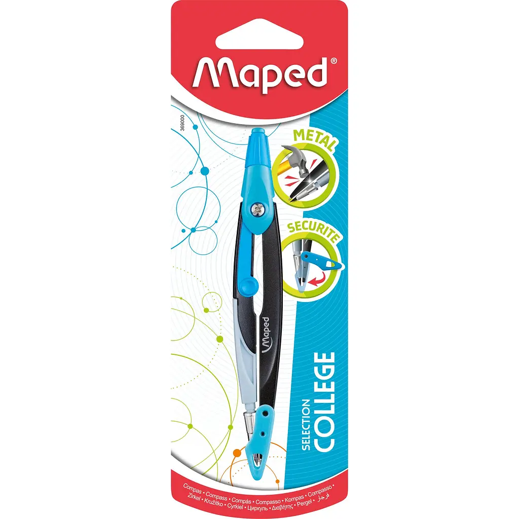 Циркуль Maped Metal Open 13 см в асортименті (MP.369000) - фото 4