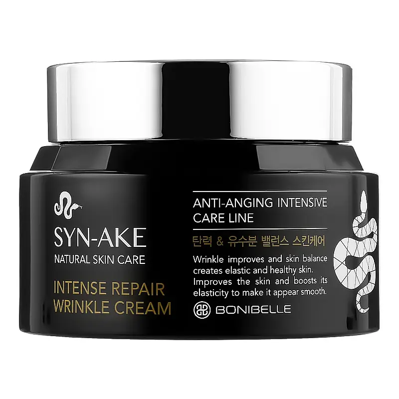 Крем для обличчя Зміїний Пептид Syn-Ake Intense Repair Wrinkle Cream Enough 80 мл