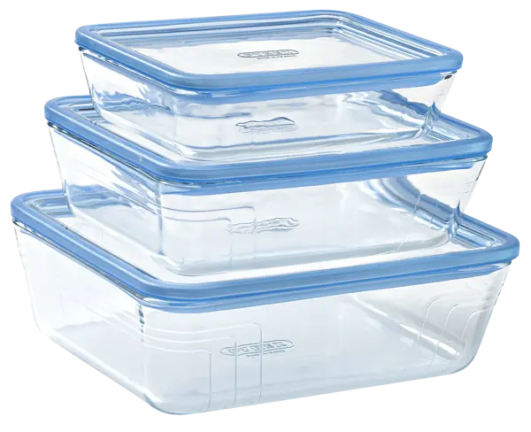 Форма з кришкою Pyrex Pure Glass, 24x19x8 см (2.6 л) - фото 3