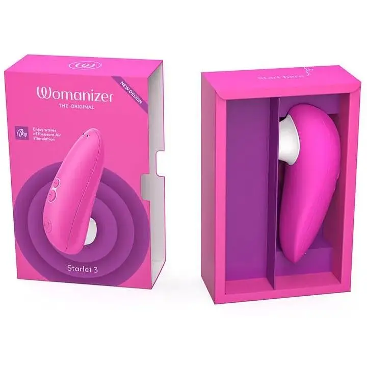 Вакуумний кліторальний стимулятор Womanizer Starlet 3 Pink - фото 6