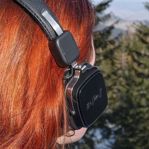 Беспроводные накладные наушники Proove 70's Classic II черные - фото 6