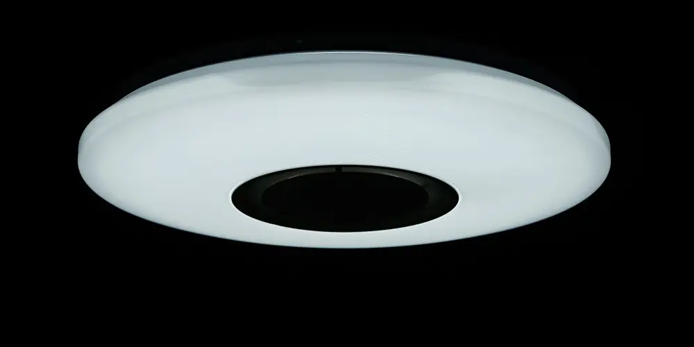 Люстра стельова LED Splendid Ray LY8339/24Wx2, 48W, білий, 40 см, з пультом і Bluetooth, сучасний стиль для дому - фото 2