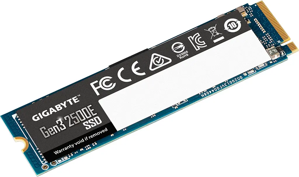 Накопичувач SSD Gigabyte Gen3 2500E M.2 PCIe NVMe 3.0 x4 3D TLC 500GB (G325E500G) - фото 4