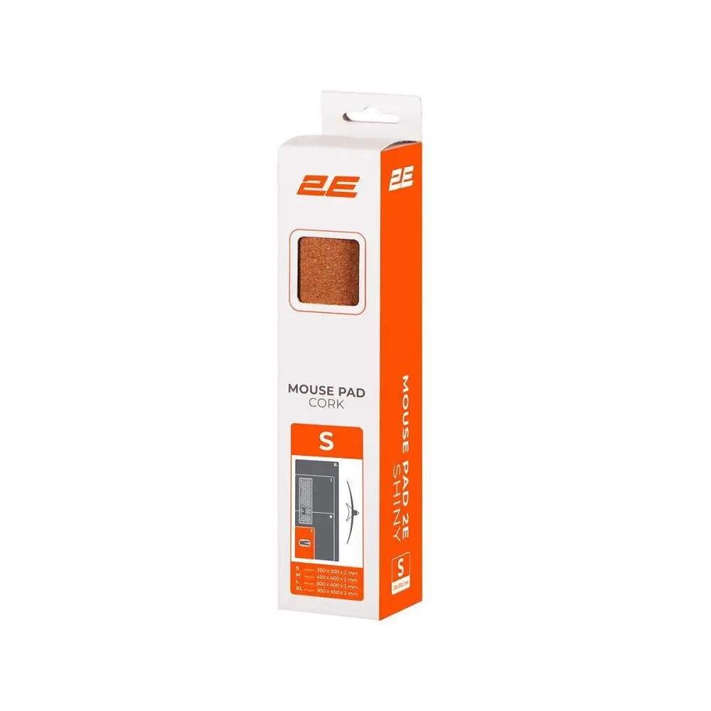Ігрова поверхня 2E Cork S Brown (2E-PAD-S-CORK) - фото 2