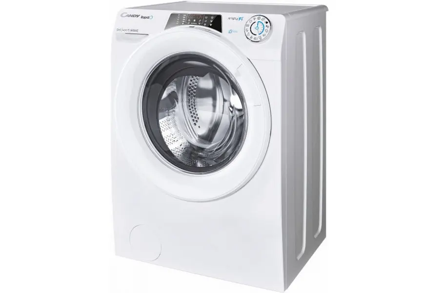 Пральна машина Candy з фронтальним завантаженням RO1496DWME/1-S, 9кг, 1400, A+++, Пара, 53см, Дисплей, Інвертор, Wi-Fi + Bluetooth, Білий (RO1496DWME/1-S) - фото 3