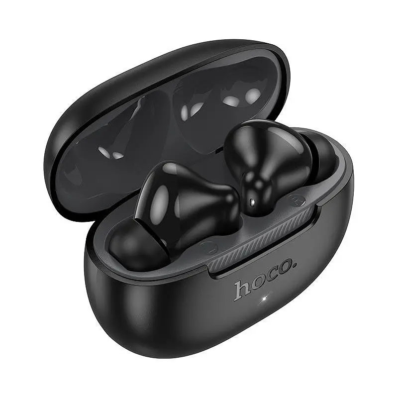 Наушники беспроводные Hoco EQ24 Estrella Bluetooth TWS стереогарнитура в кейсе черные - фото 2