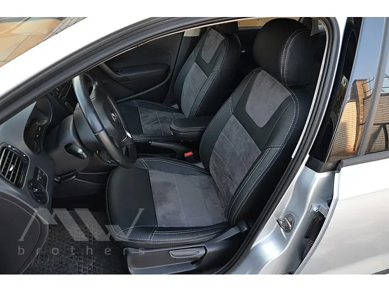 Авточохли модельні MW Brothers для Volkswagen Polo HB c 2009 - фото 2