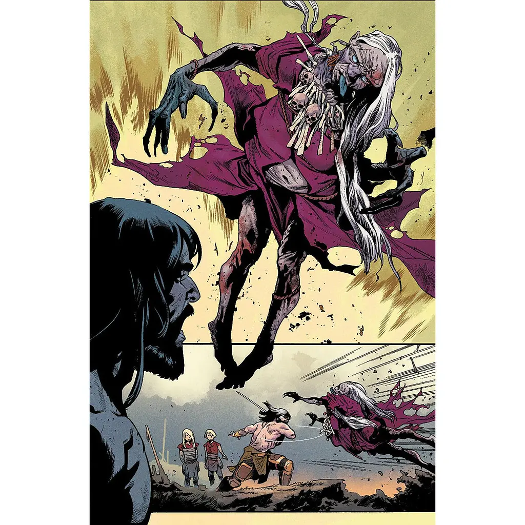 Комікс Fireclaw Marvel Конан-варвар. Життя і смерть Конана - Джейсон Аарон - фото 3
