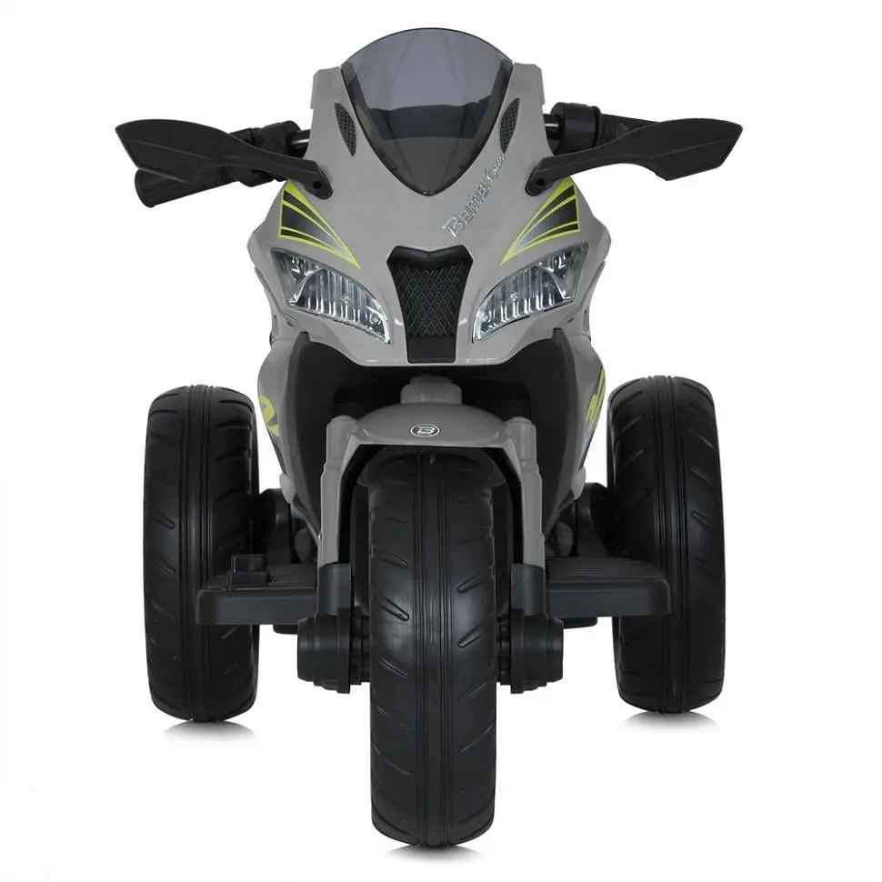 Дитячий електричний мотоцикл Bambi Racer 12V одномісний до 30 кг Червоний (DE-169-E-1059) - фото 3