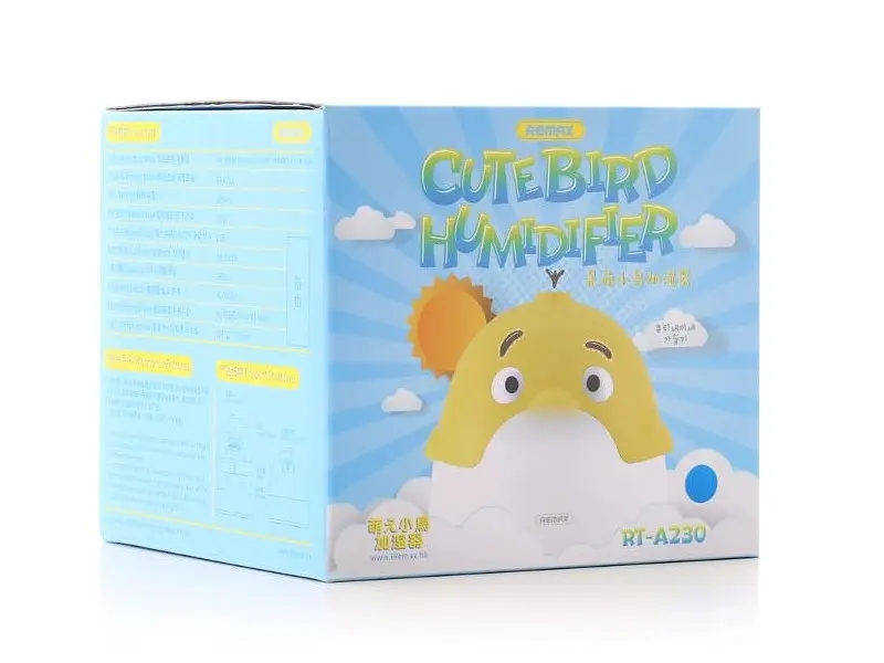 Зволожувач повітря Remax RT-A230 Cute Bird Humidifier рожевий (6954851294450) - фото 2