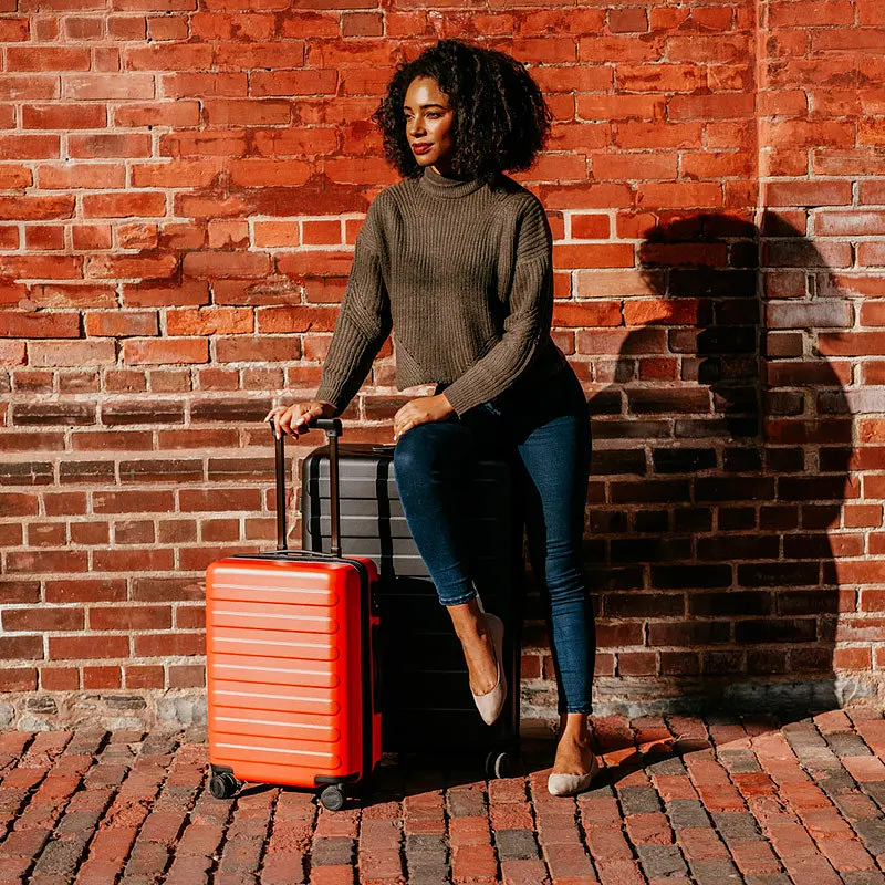 Чемодан RunMi 90 Ninetygo Business Travel Luggage 20 Red - фото 5