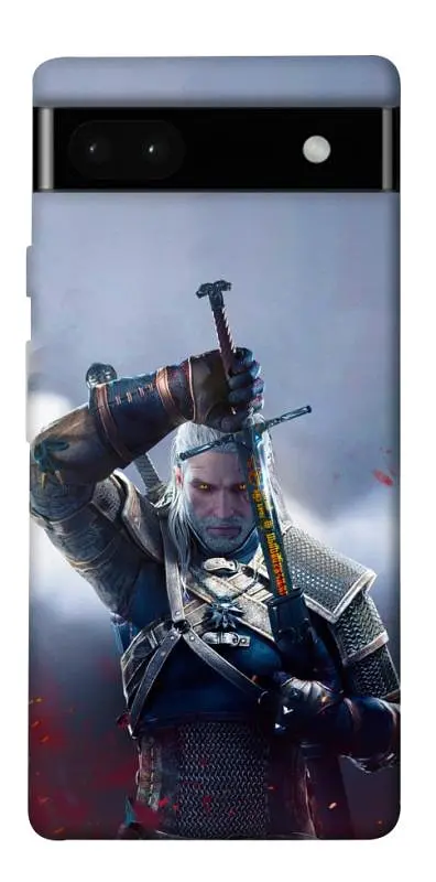 TPU чехол Demsky The witcher gerald для Google Pixel 6a