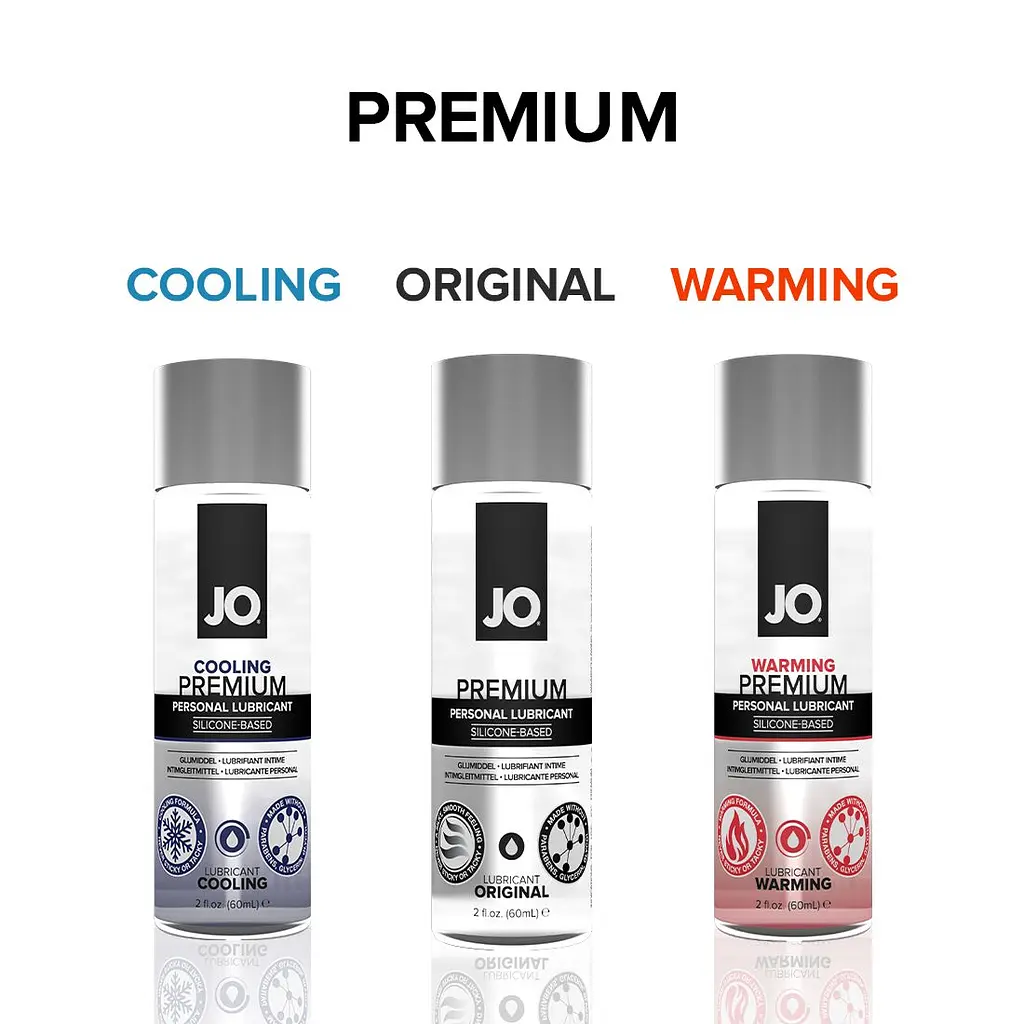 Лубрикант на силіконовій основі JO PREMIUM — WARMING (60 мл) - фото 5
