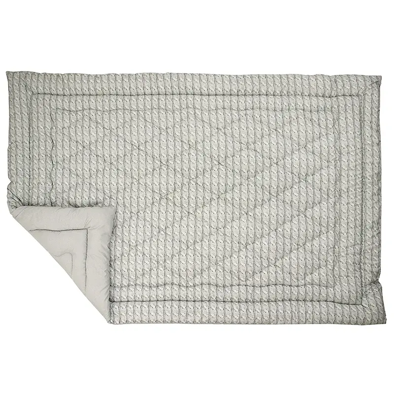 Ковдра зимова силіконова Руно Grey Braid 140х205 см сіра - фото 2