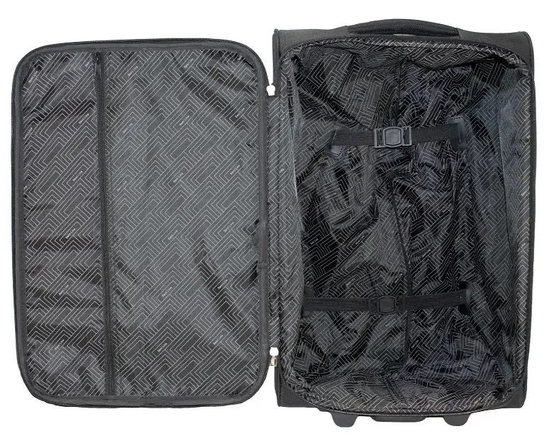Чемодан Semi Line 22" (M) Black (T5601-2) (DAS302286) - фото 2
