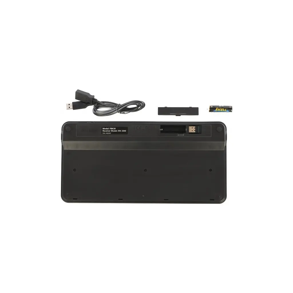 Клавіатура A4Tech FBK30 Wireless/Bluetooth Black (4711421972499) - фото 6