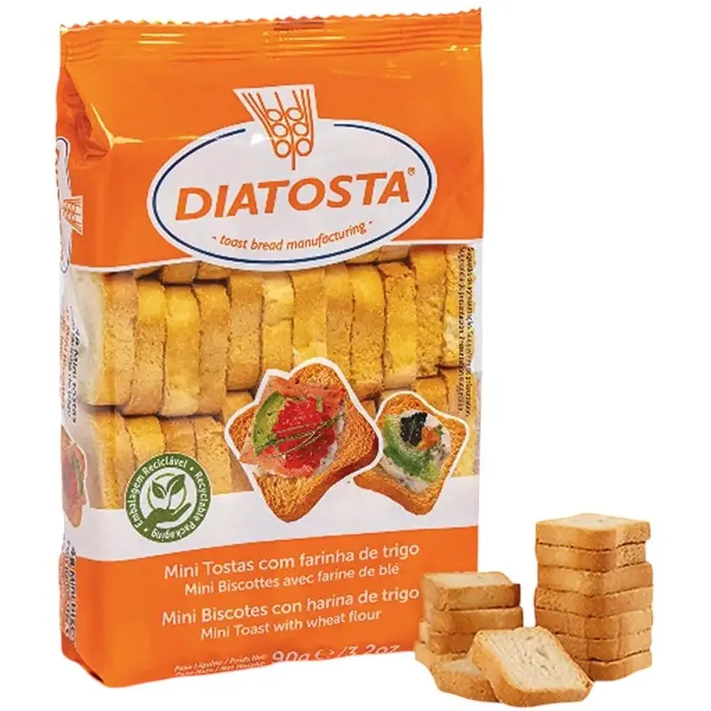 Тости Diatosta Minigrill пшеничні 90 г - фото 2