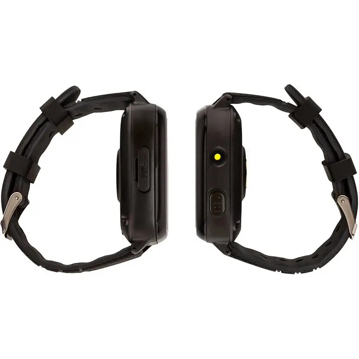 Дитячий водонепроникний смарт-годинник AmiGo GO005 4G WIFI Thermometer Black [59321] - фото 3