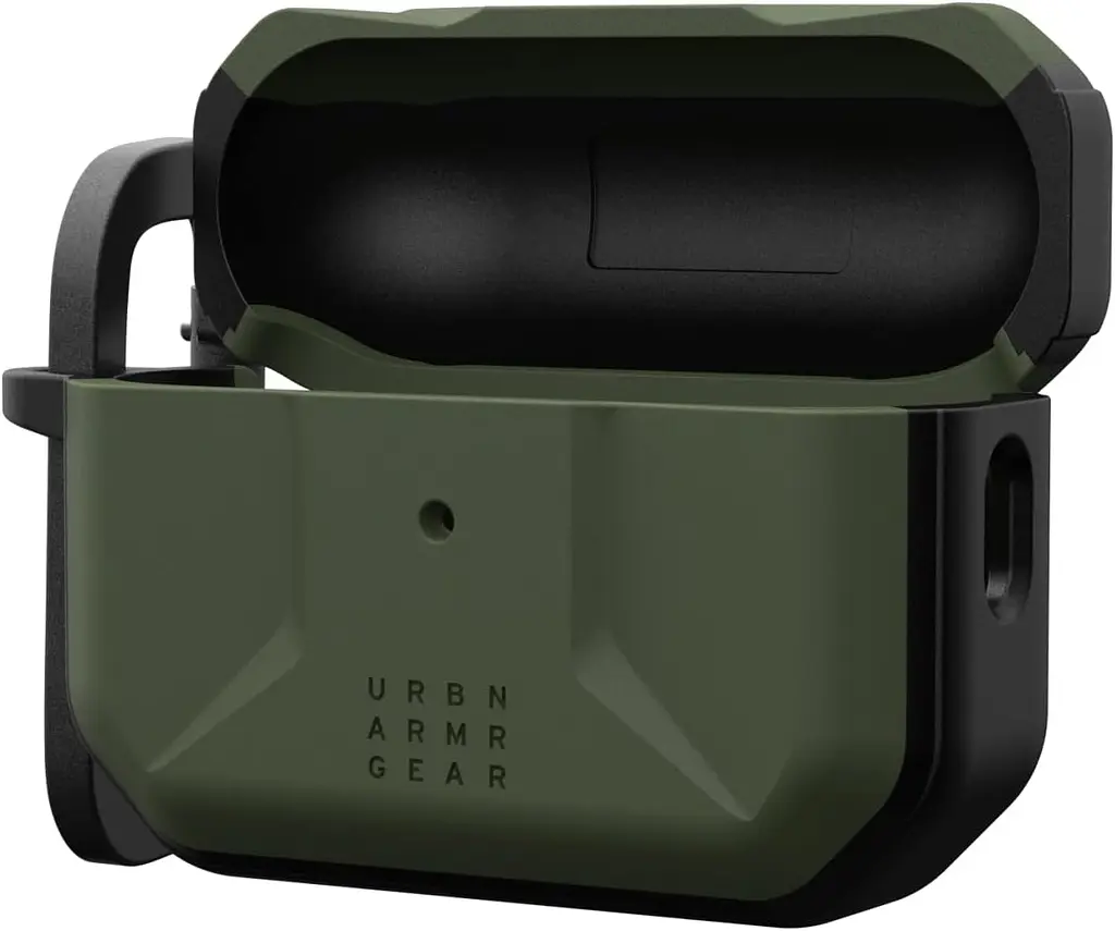 Чехол UAG для AirPods Pro (Gen 2, 2022), Civilian, Olive Drab teh0019365 - фото 7