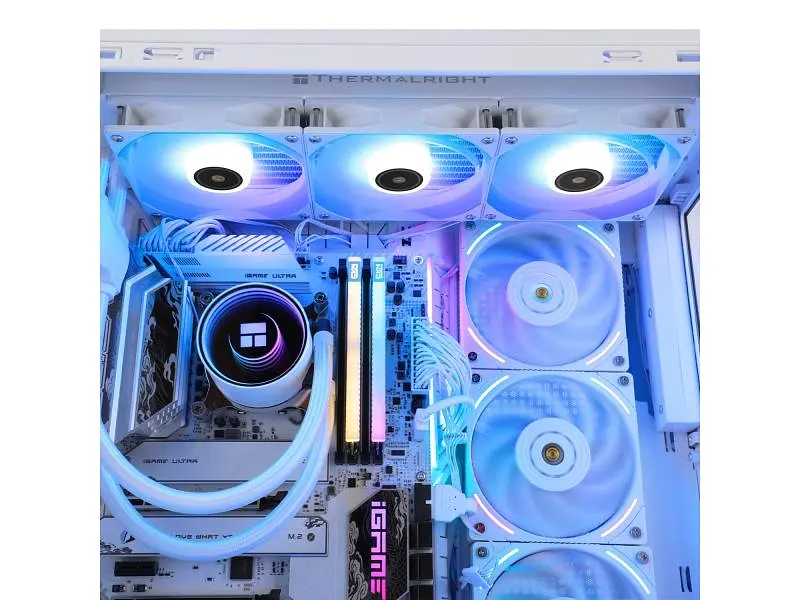 Водяне охолодження Thermalright Frozen Notte 360 ARGB V2 White - фото 2