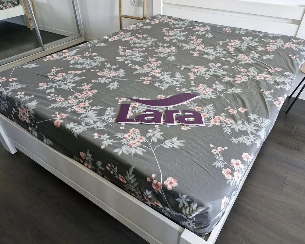 Простирадло на резинці LARA сатин dp13267 160х200х25 - фото 2