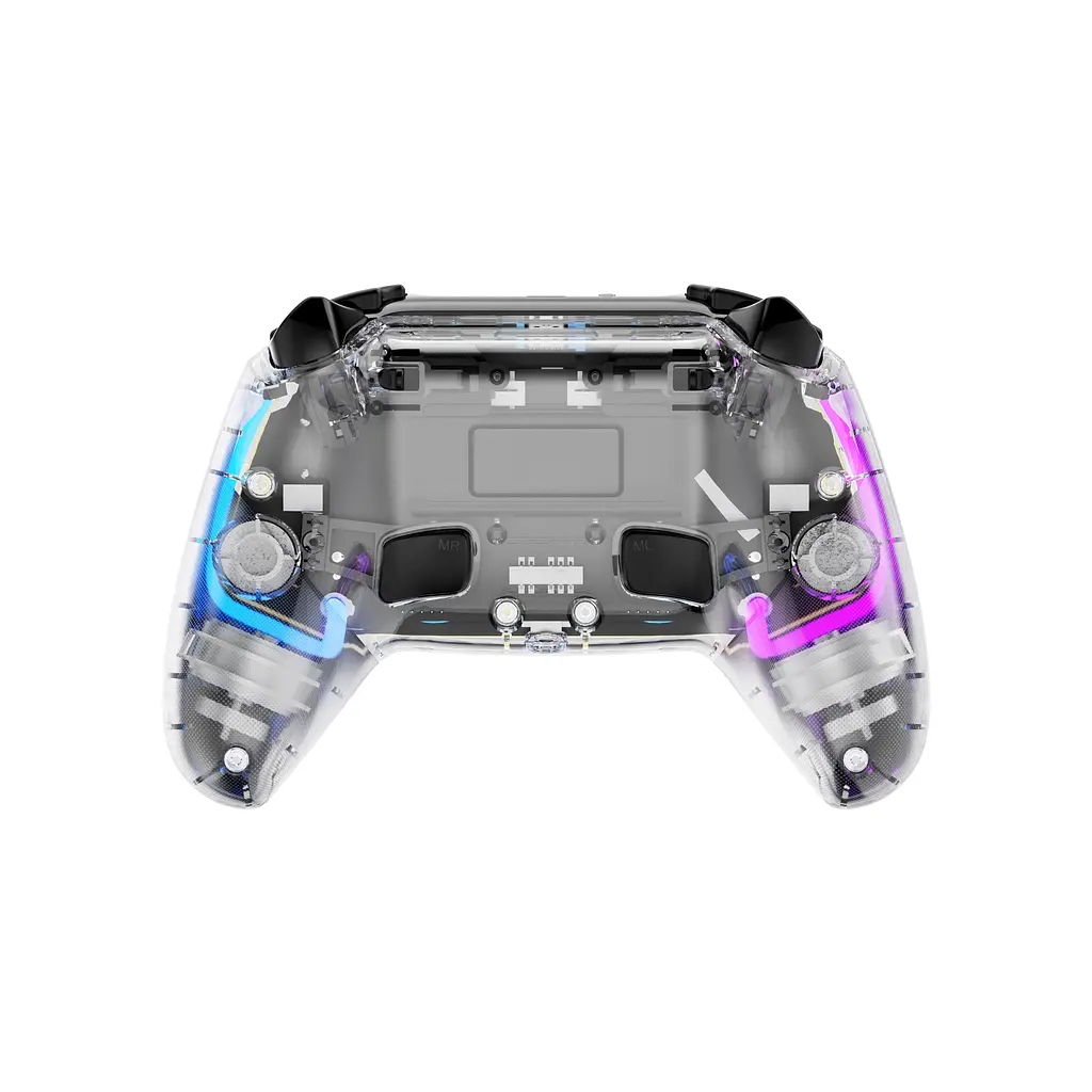 Геймпад GamePro GPS13T BT 5.3/USB/PC/iOS/Android/PS3/PS4 RGB Transparent (GPS13T) - фото 2