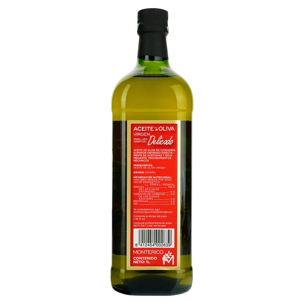 Олія оливкова Mоnterico Virgin Delicado 1 л - фото 4