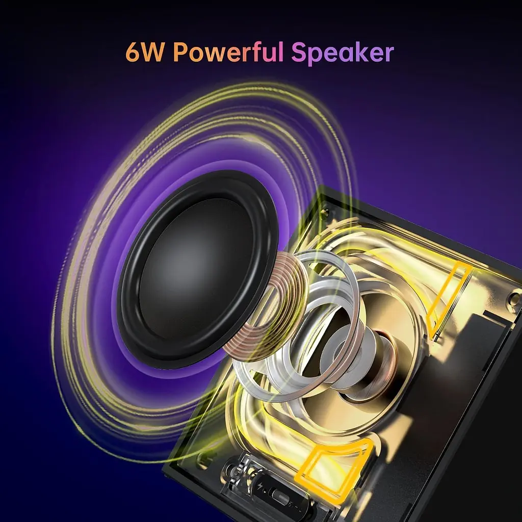 Портативна акустика Divoom Timebox-Evo Pixel Art Black (840500101766) [161505] - фото 12