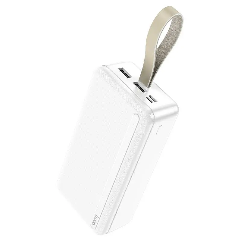 Портативна батарея Powerbank Hoco J91B 30000mAh White - фото 2