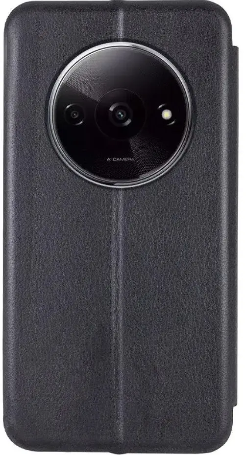Чохол книжка Xiaomi Redmi A3 еко-шкіра Premium Case для смартфона Чорний - фото 2
