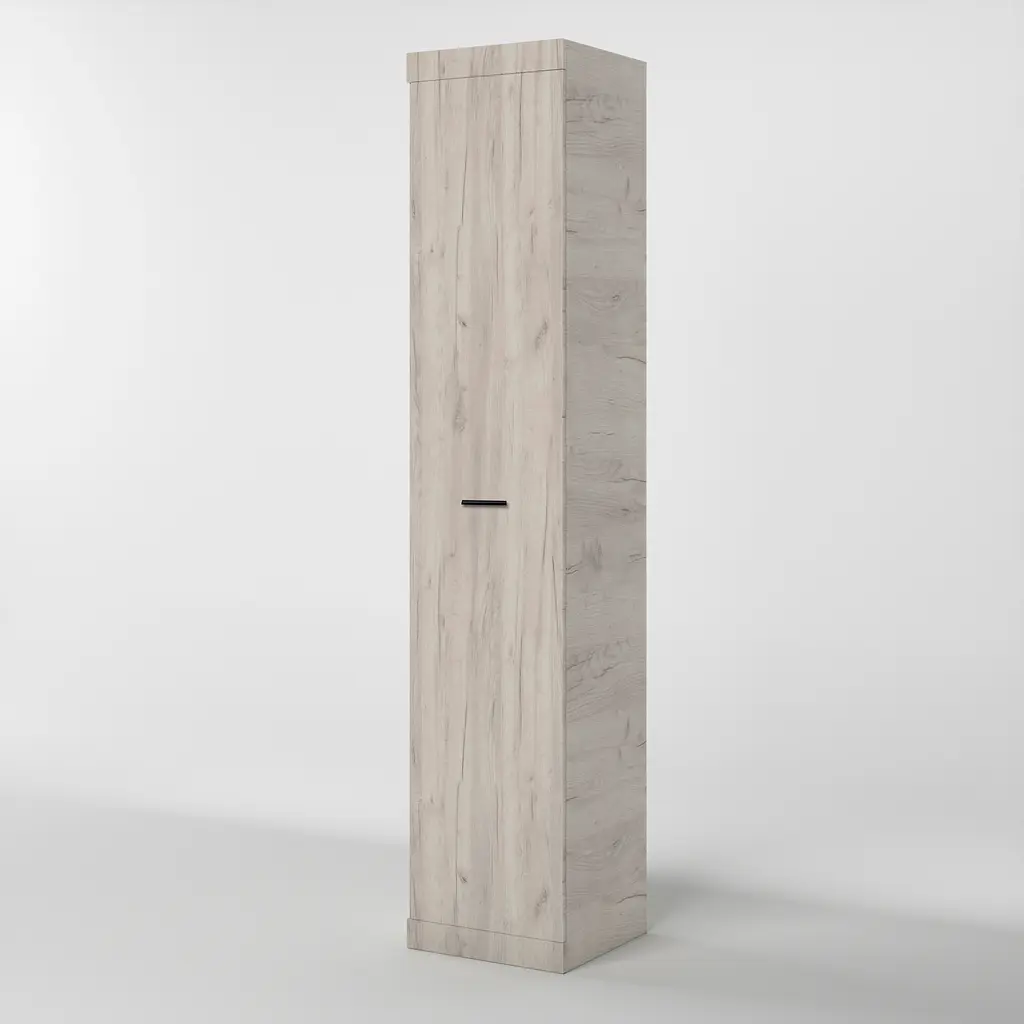 Шафа-пенал закрита Еверест Соната дуб крафт білий (DTM-2691) - фото 2