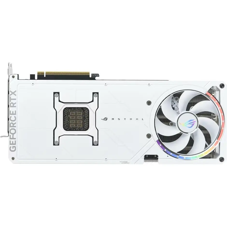 Видеокарта ASUS RTX 5090 32GB ROG Astral OC Edition WHITE (ROG-ASTRAL-RTX5090-O32G-WHITE) (GDDR7, 512 bit, PCI-E v5.0 x16) - фото 6